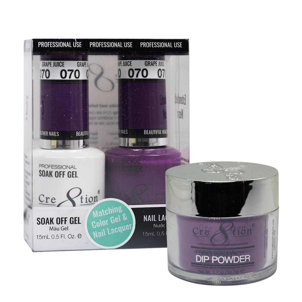 Cre8tion Matching Sets - 070 Grape Juice