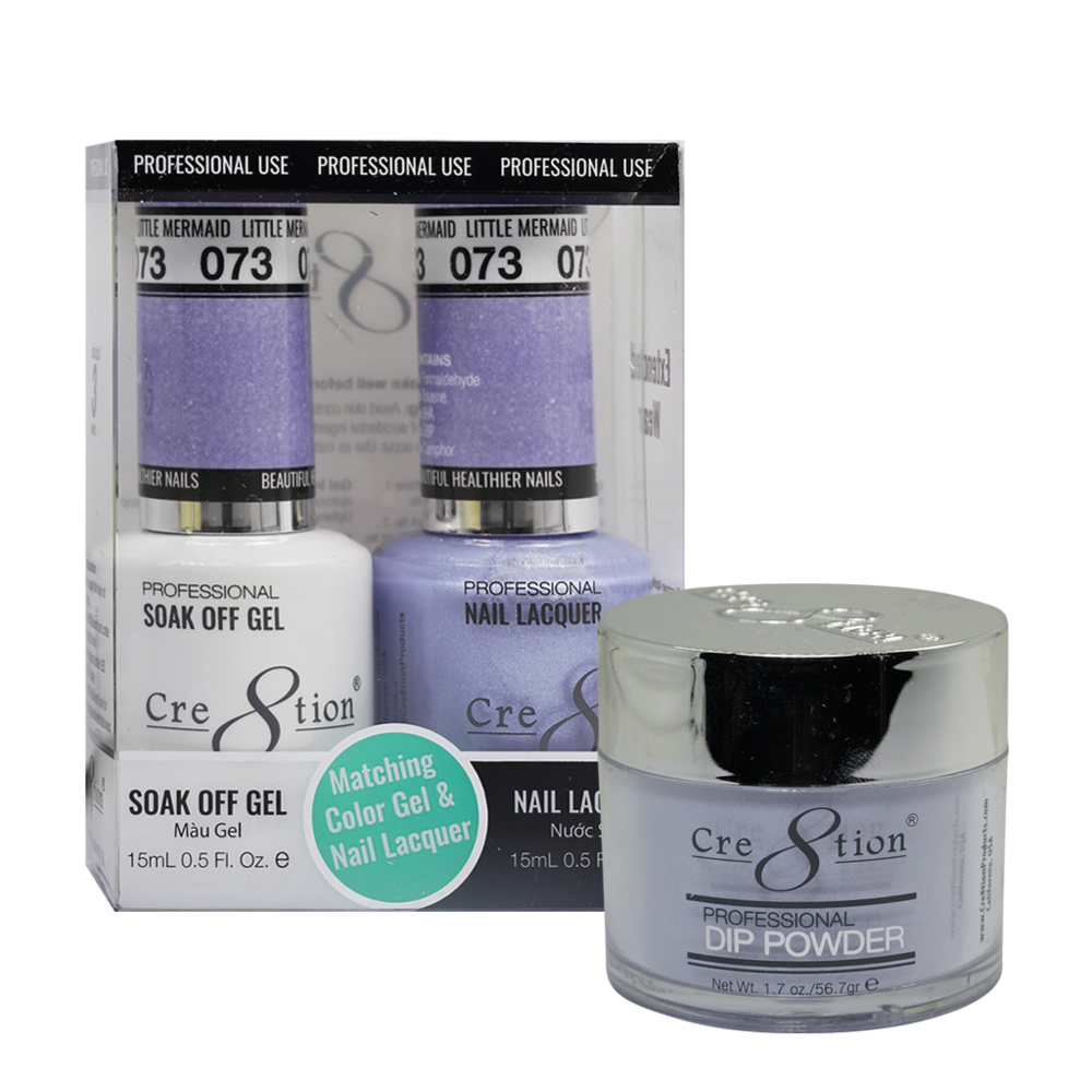 Cre8tion Matching Sets - 073 Little Mermaid (Shimmery)