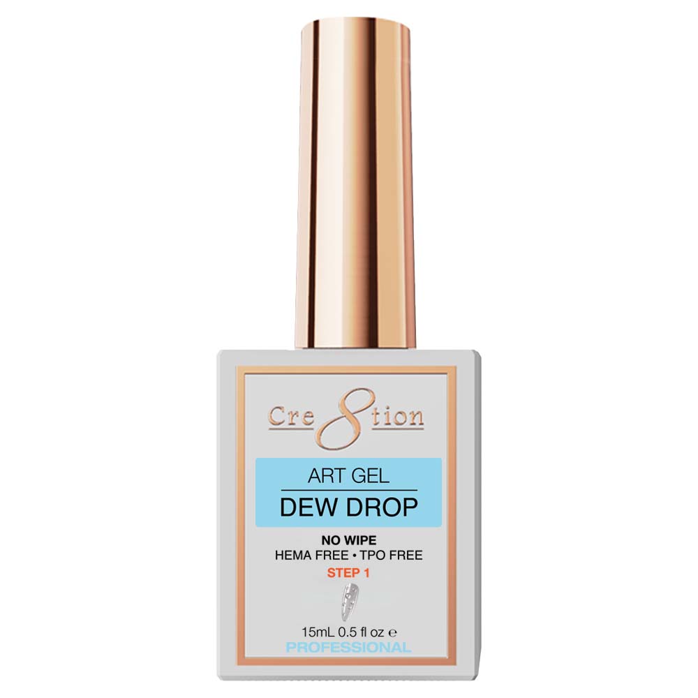 Cre8tion Dew Drop Art Gel 0.5oz - Step 1 (Slip Base)