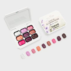 Cre8tion Nail 2D Canvas Painting Gel Palette - Natural Collection