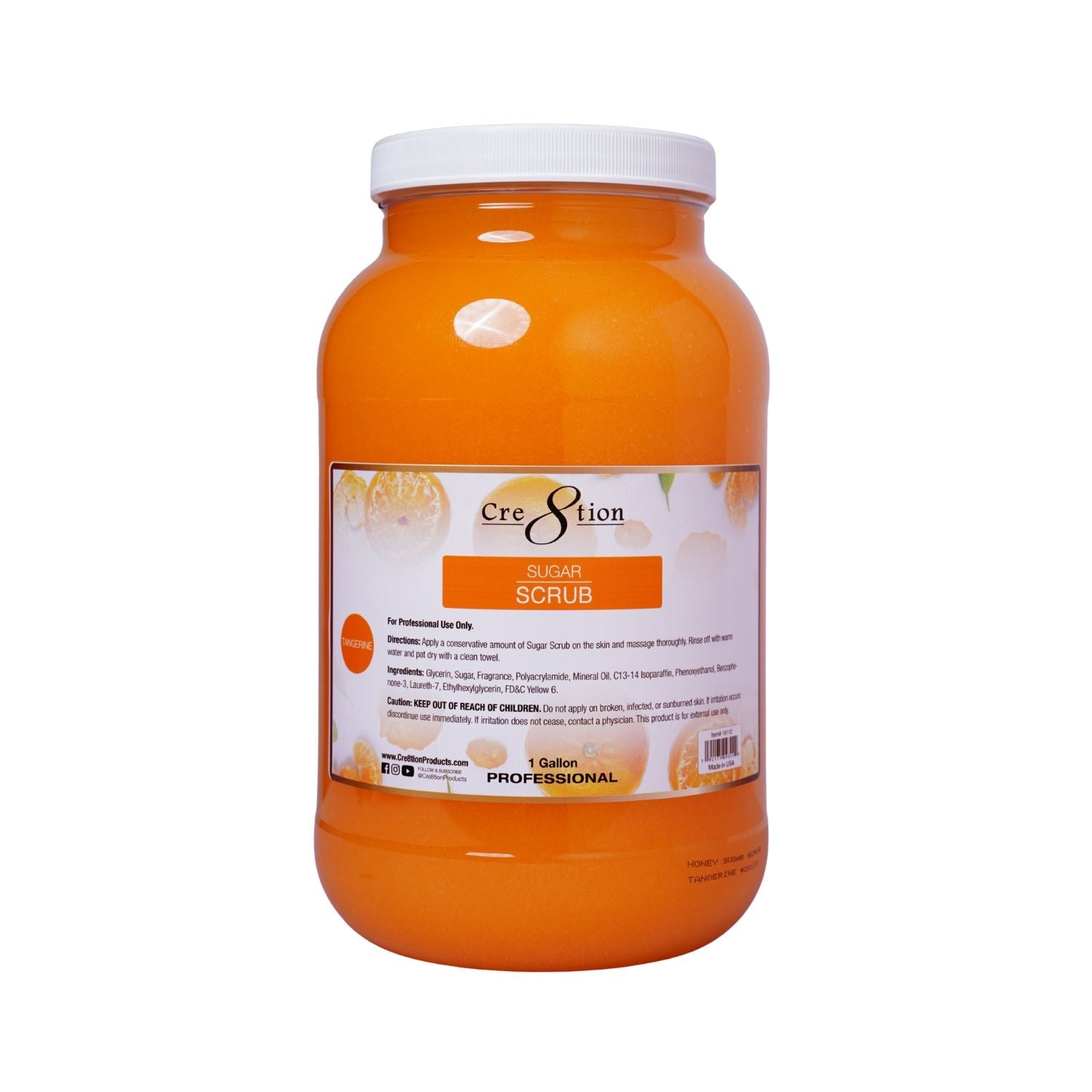 Cre8tion Honey Sugar Scrub 1gl