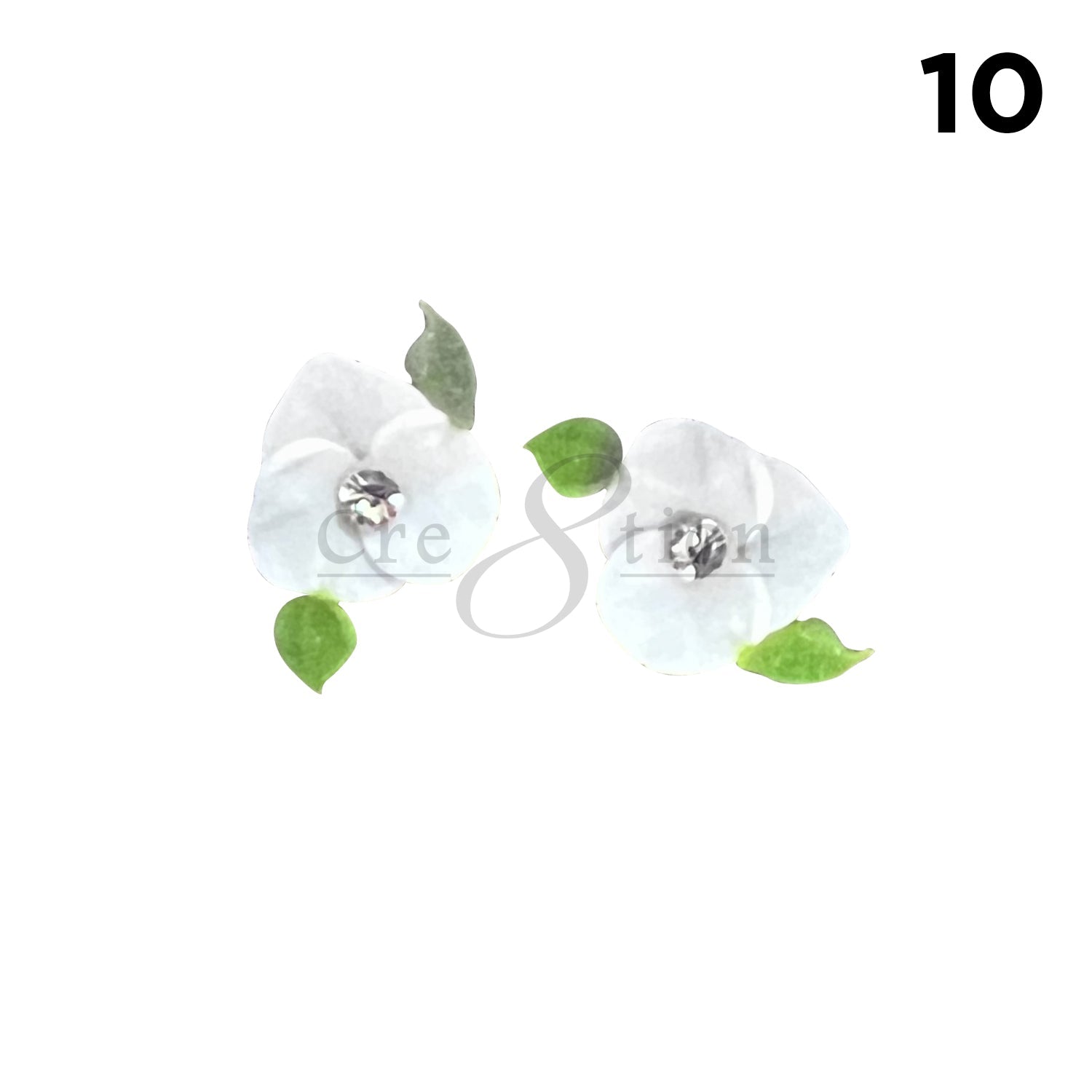 Cre8tion Handmade Acrylic Flowers 2 pcs
