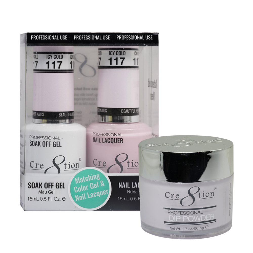 Cre8tion Matching Sets - 117 Icy Cold