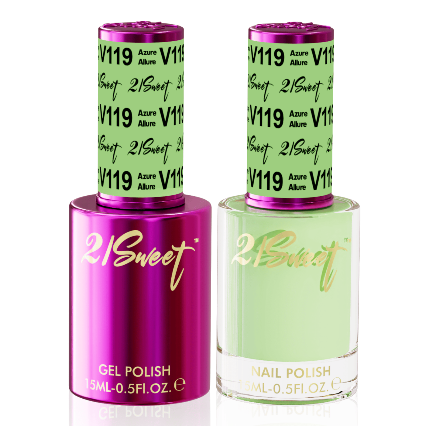 21Sweet 119 - Gel & Lacquer Duo