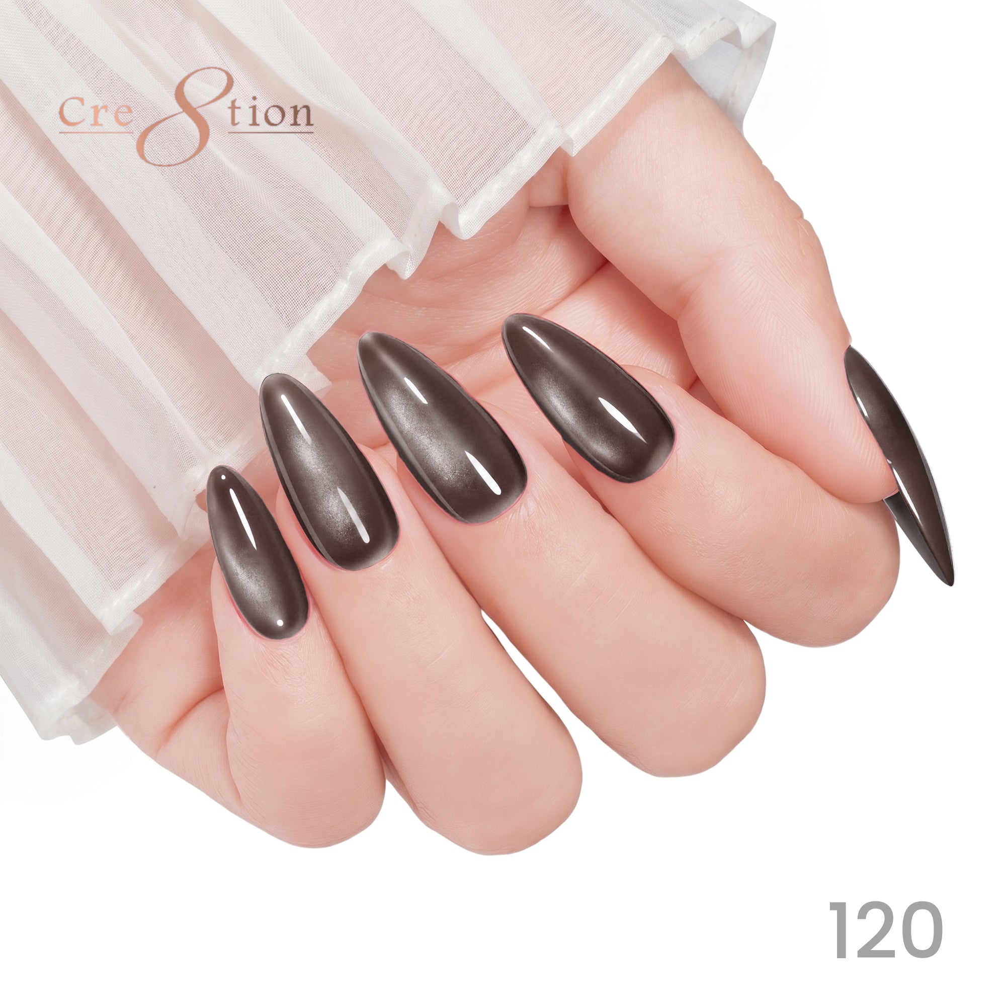 Cre8tion Cat Eye Soak Off Gel 0.5oz 120