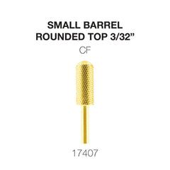 Cre8tion Gold Carbide- Small Barrel-Round Top- 3/32"