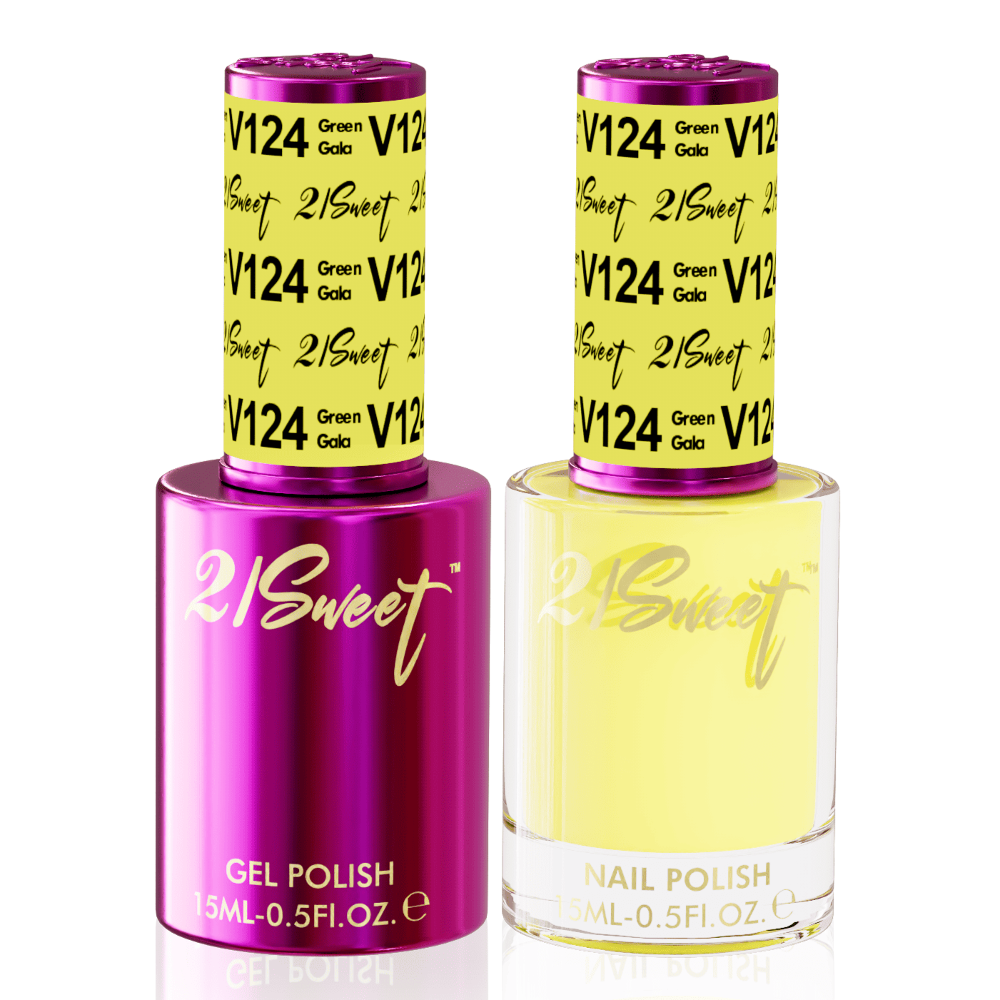 21Sweet 124 - Gel & Lacquer Duo