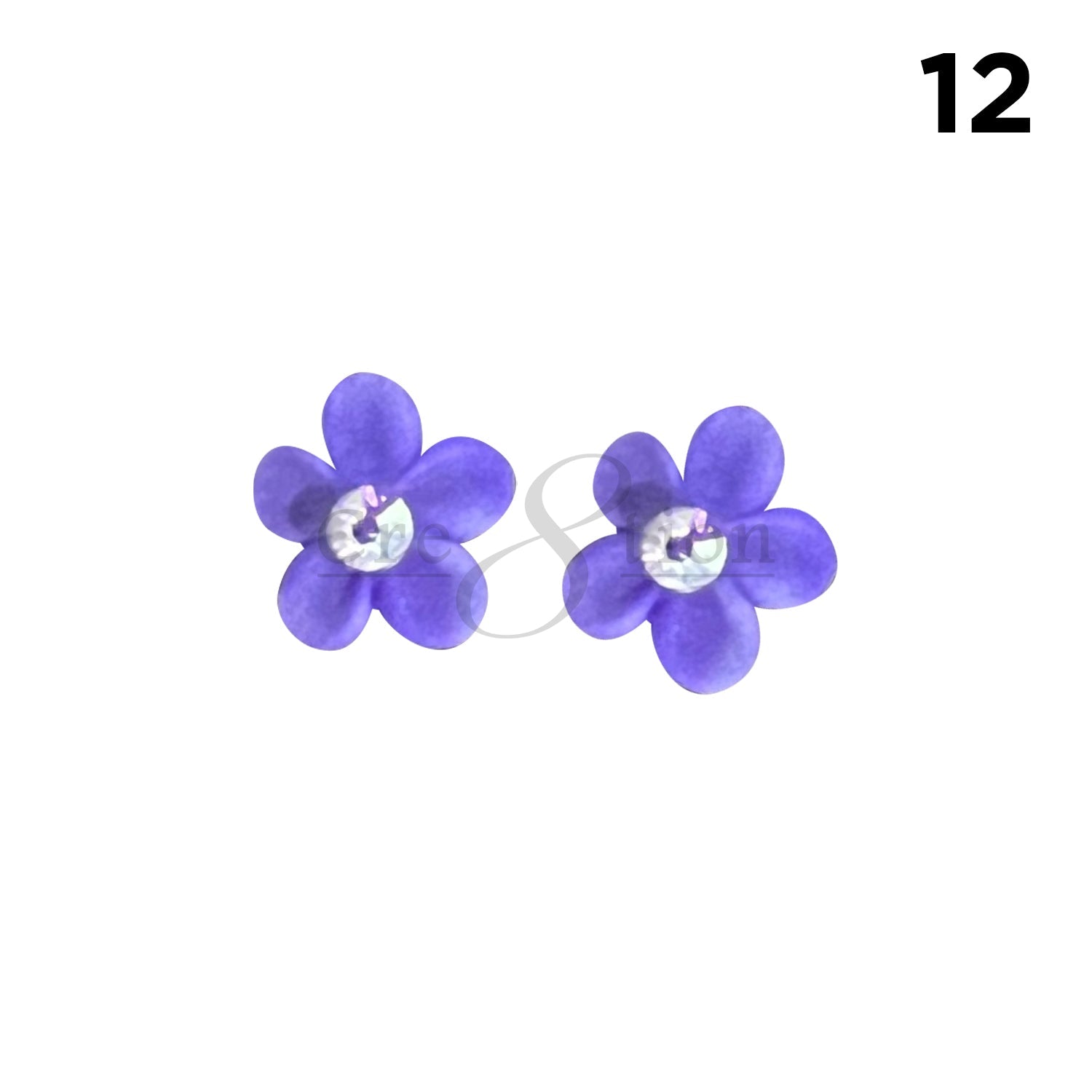 Cre8tion Handmade Acrylic Flowers 2 pcs