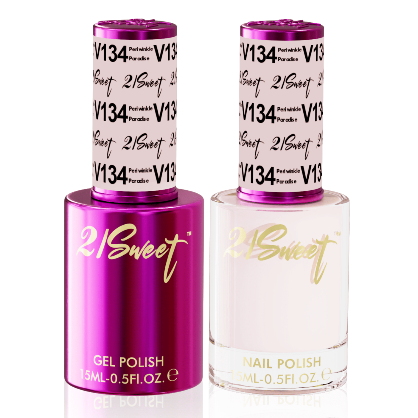 21Sweet 134 - Gel & Lacquer Duo