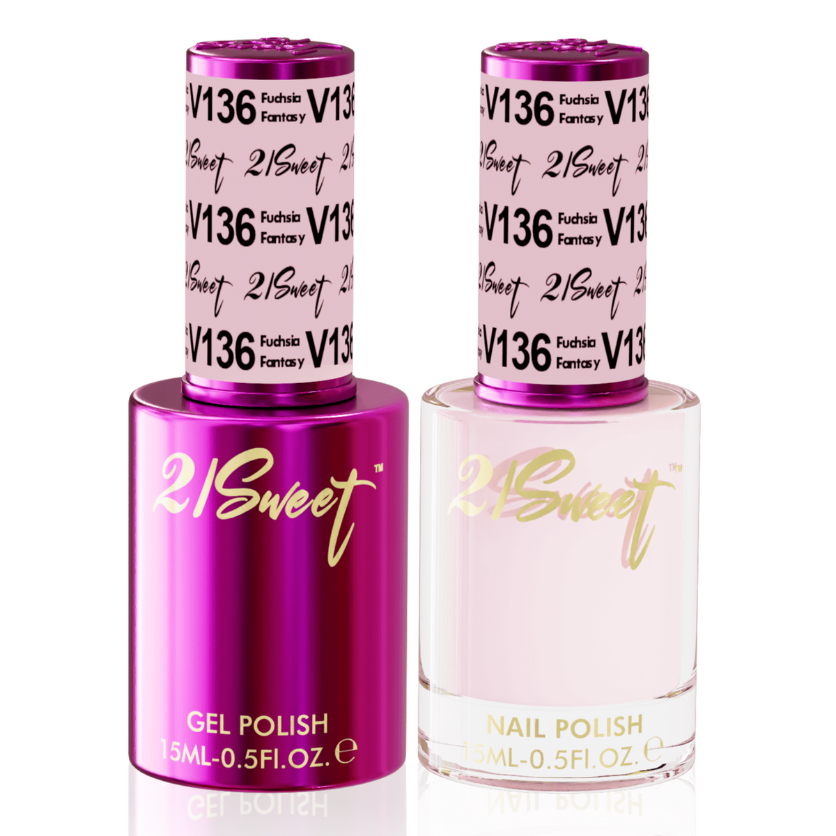 21Sweet 136 - Gel & Lacquer Duo