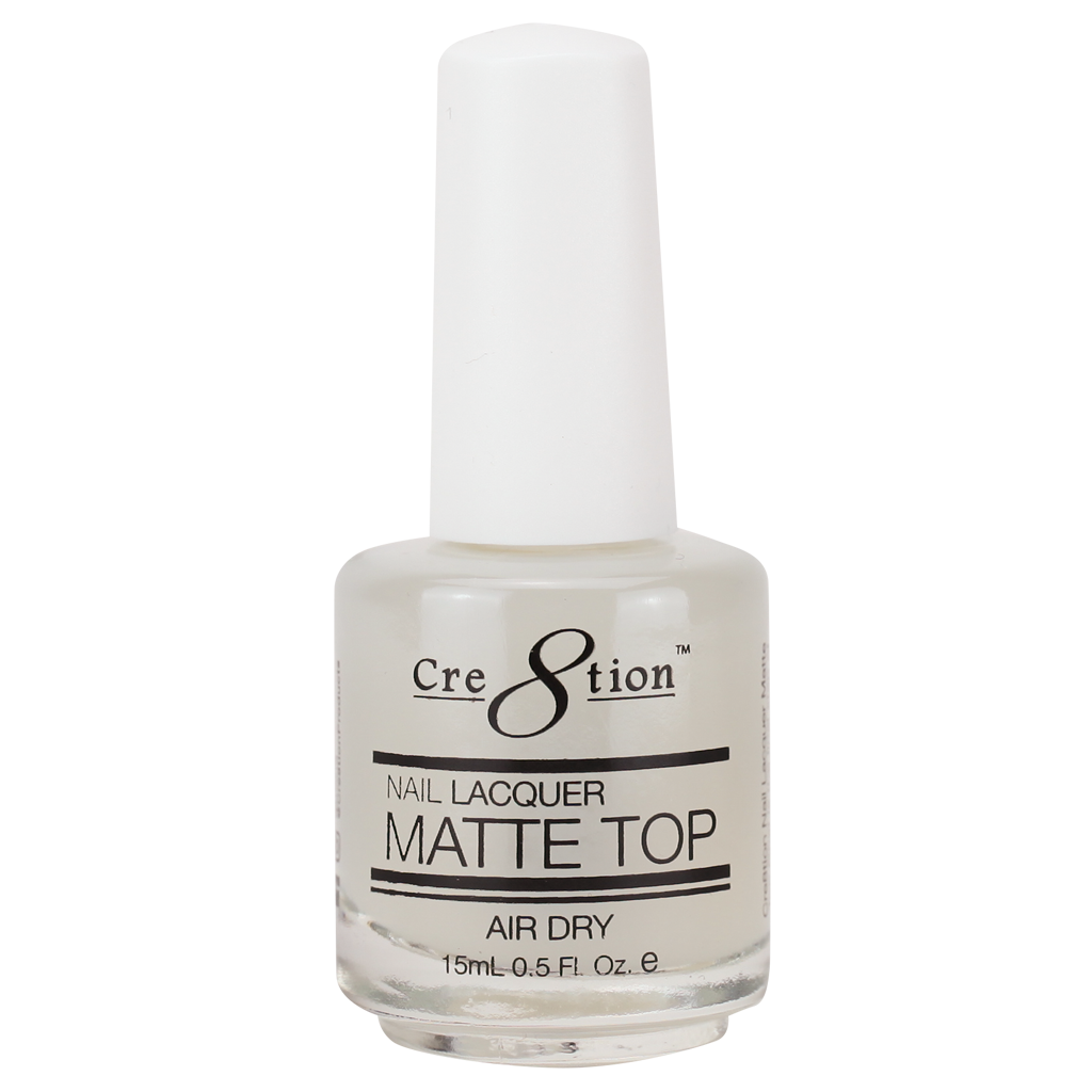 Cre8tion Lacquer Matte Top Coat 0.5oz