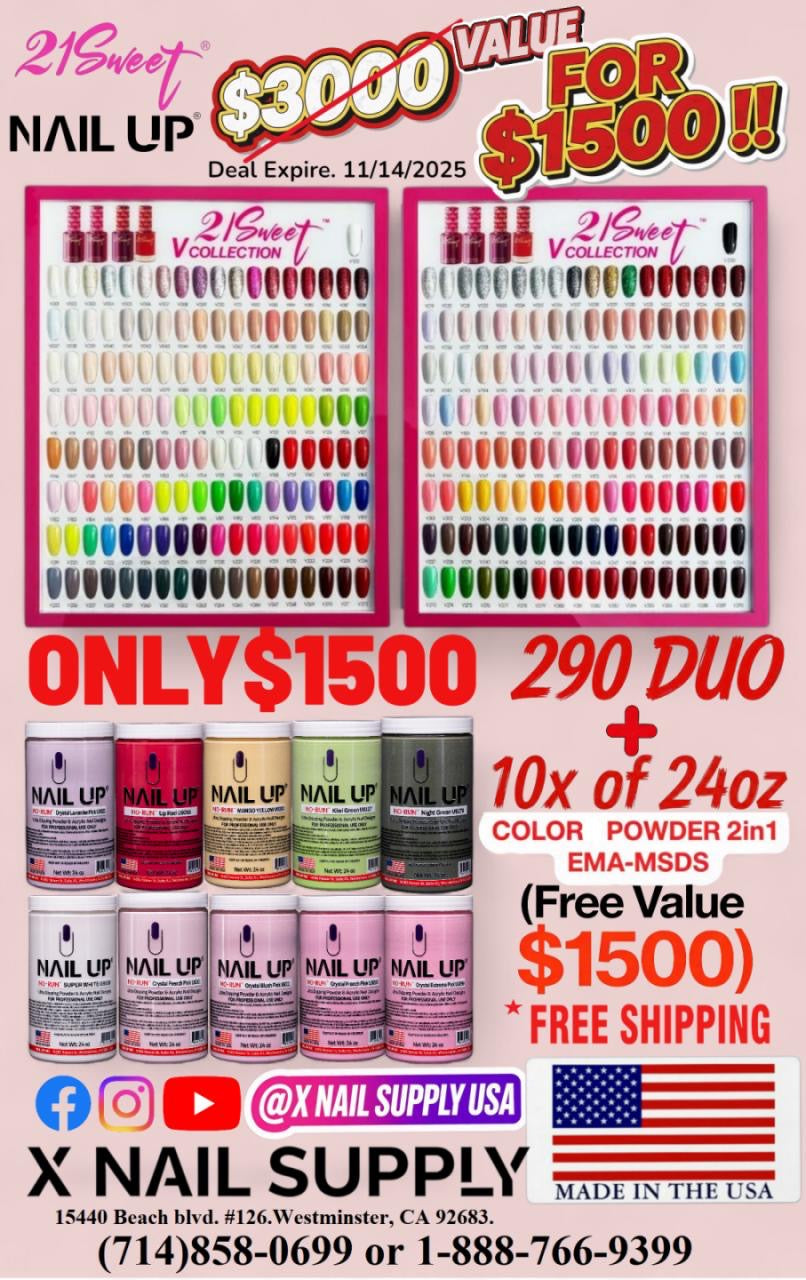 21Sweet 290 Duo Set + 10 Free Powders [Free 10 Powders]