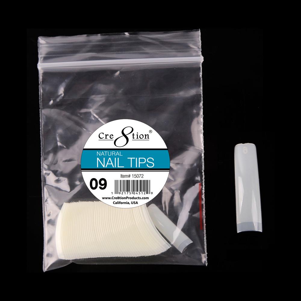 Cre8tion False Tip Natural 50 pcs/bag