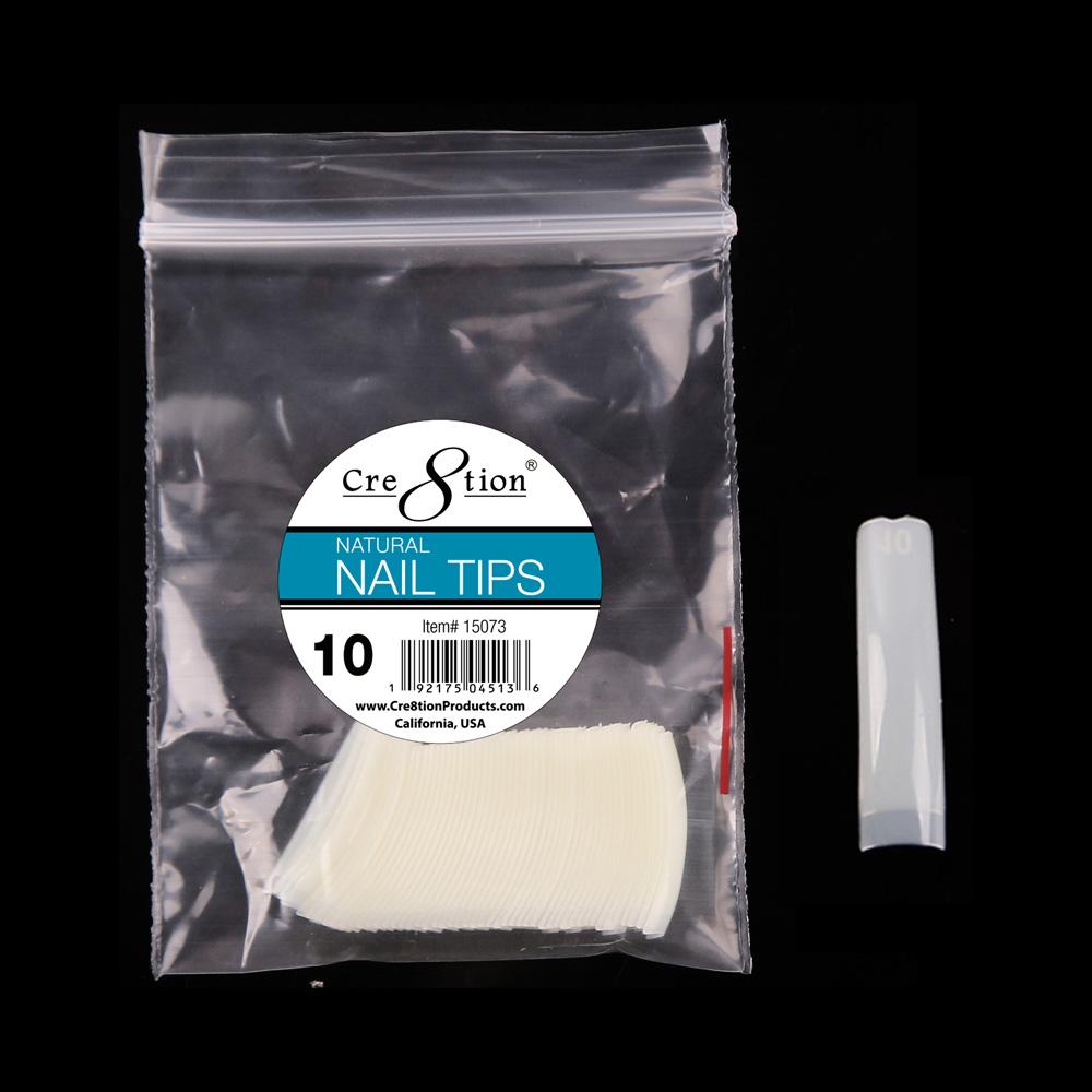 Cre8tion False Tip Natural 50 pcs/bag