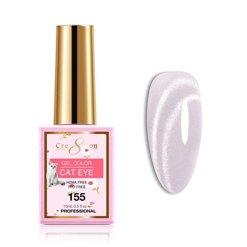 Cre8tion Cat Eye Soak Off Gel 0.5oz 155