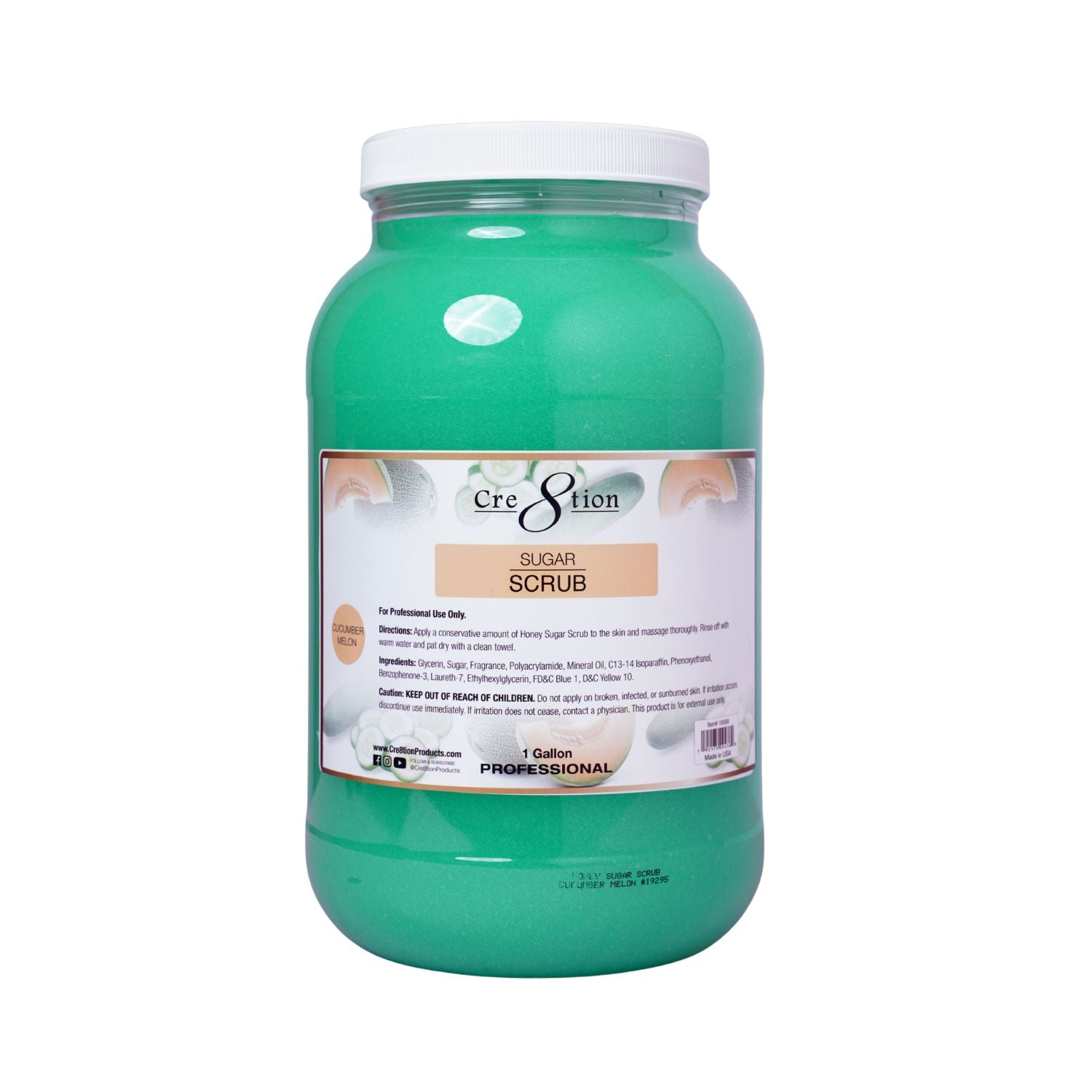 Cre8tion Honey Sugar Scrub 1gl