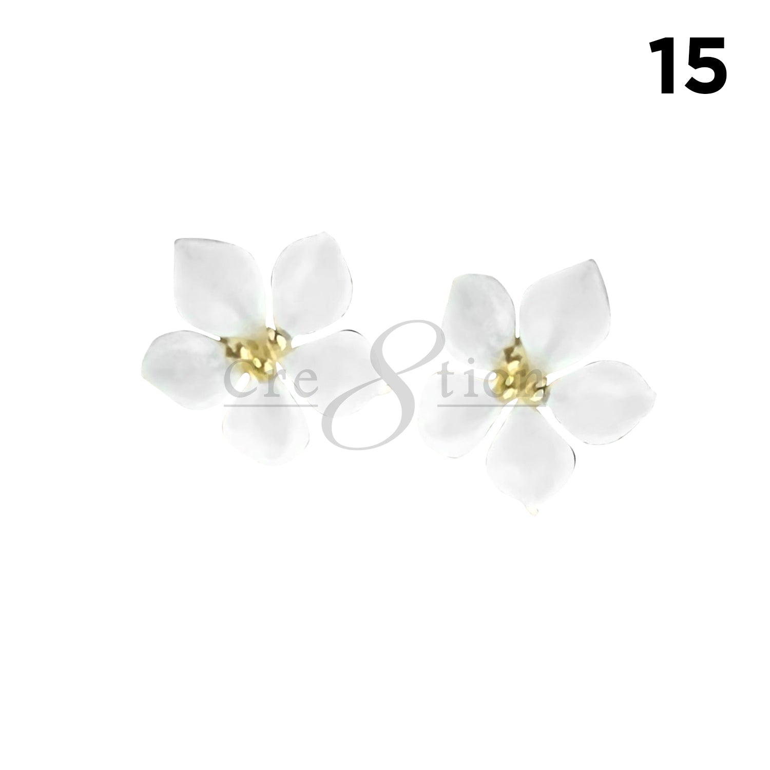Cre8tion Handmade Acrylic Flowers 2 pcs