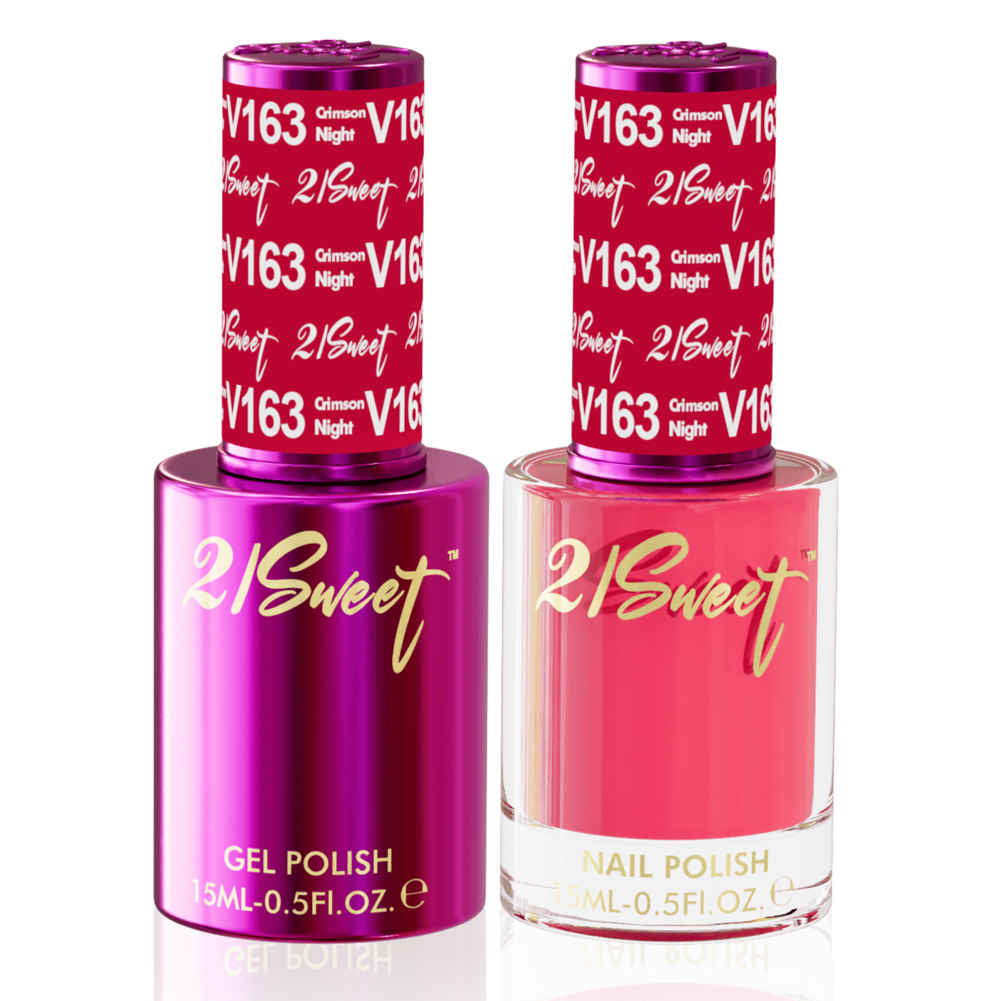 21Sweet 163 - Gel & Lacquer Duo