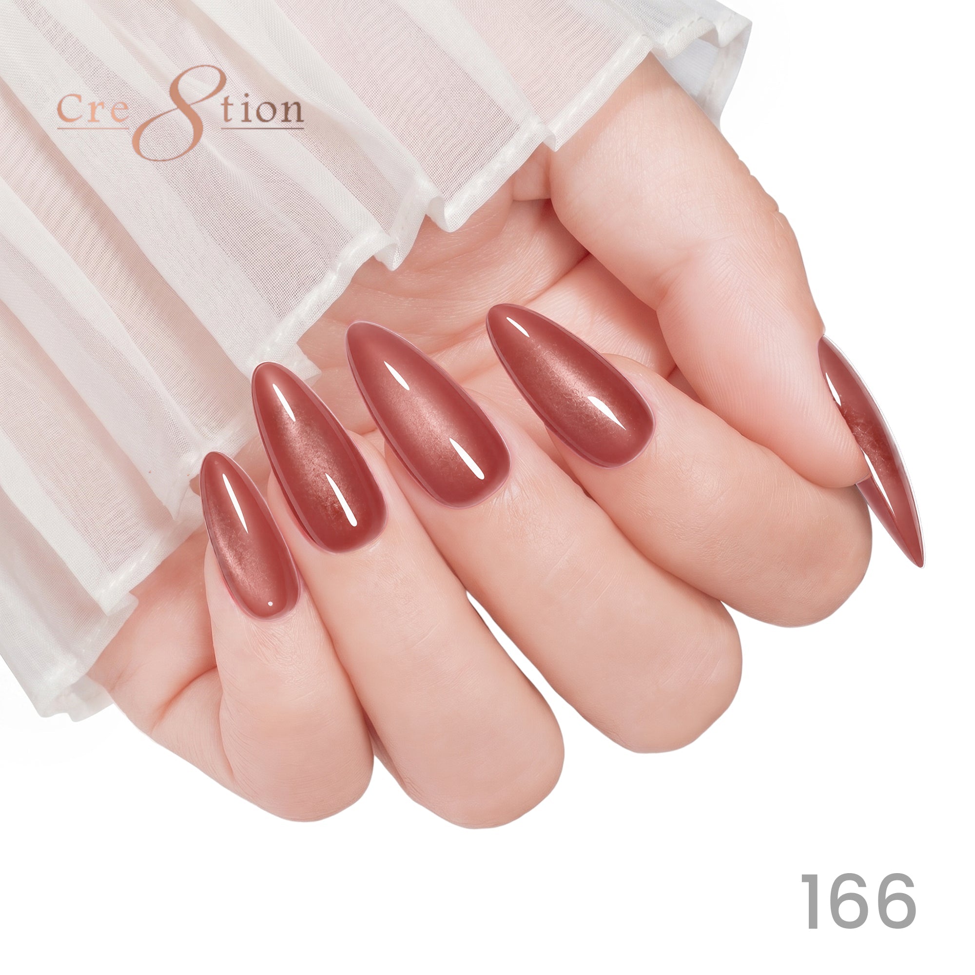 Cre8tion Cat Eye Soak Off Gel 0.5oz 166