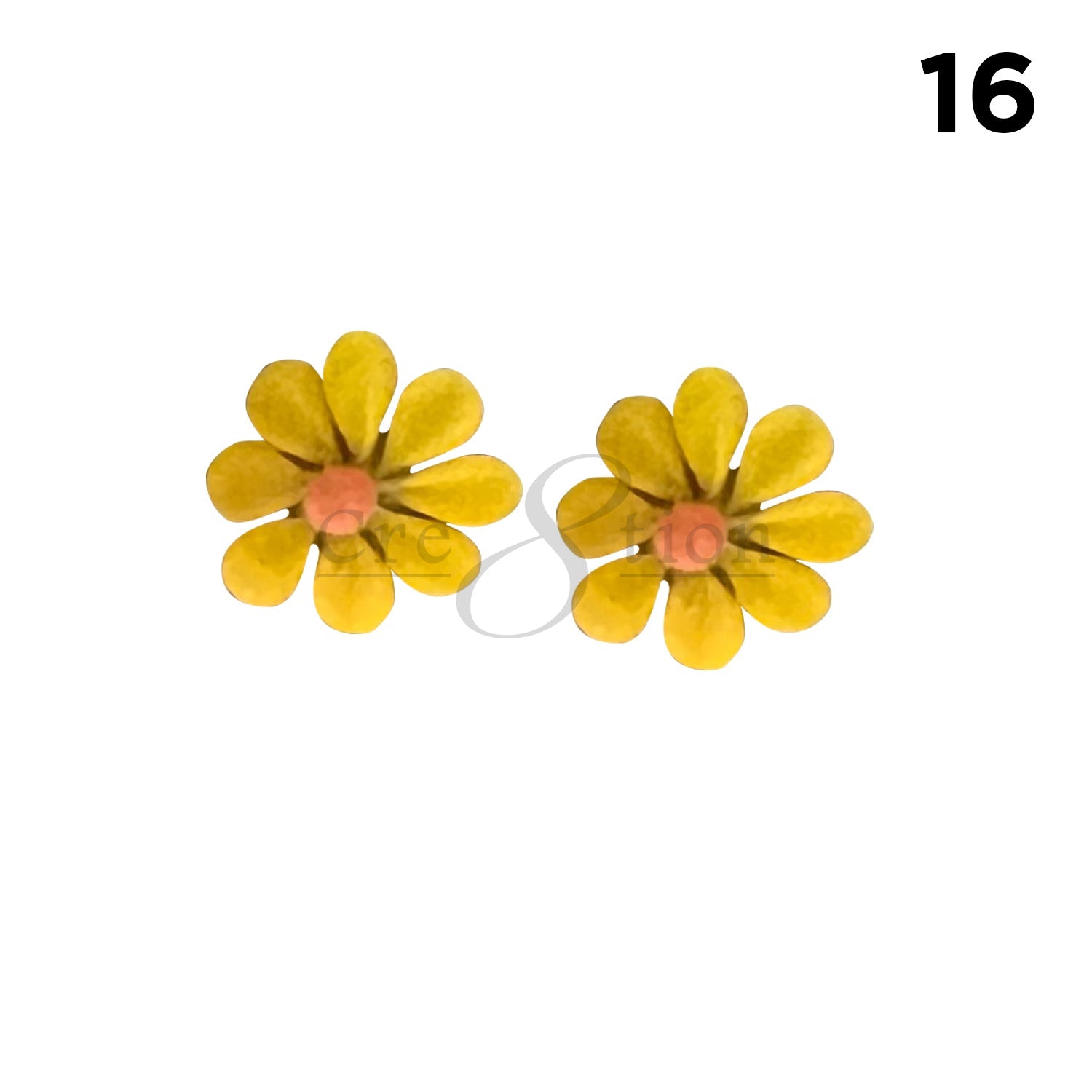 Cre8tion Handmade Acrylic Flowers 2 pcs