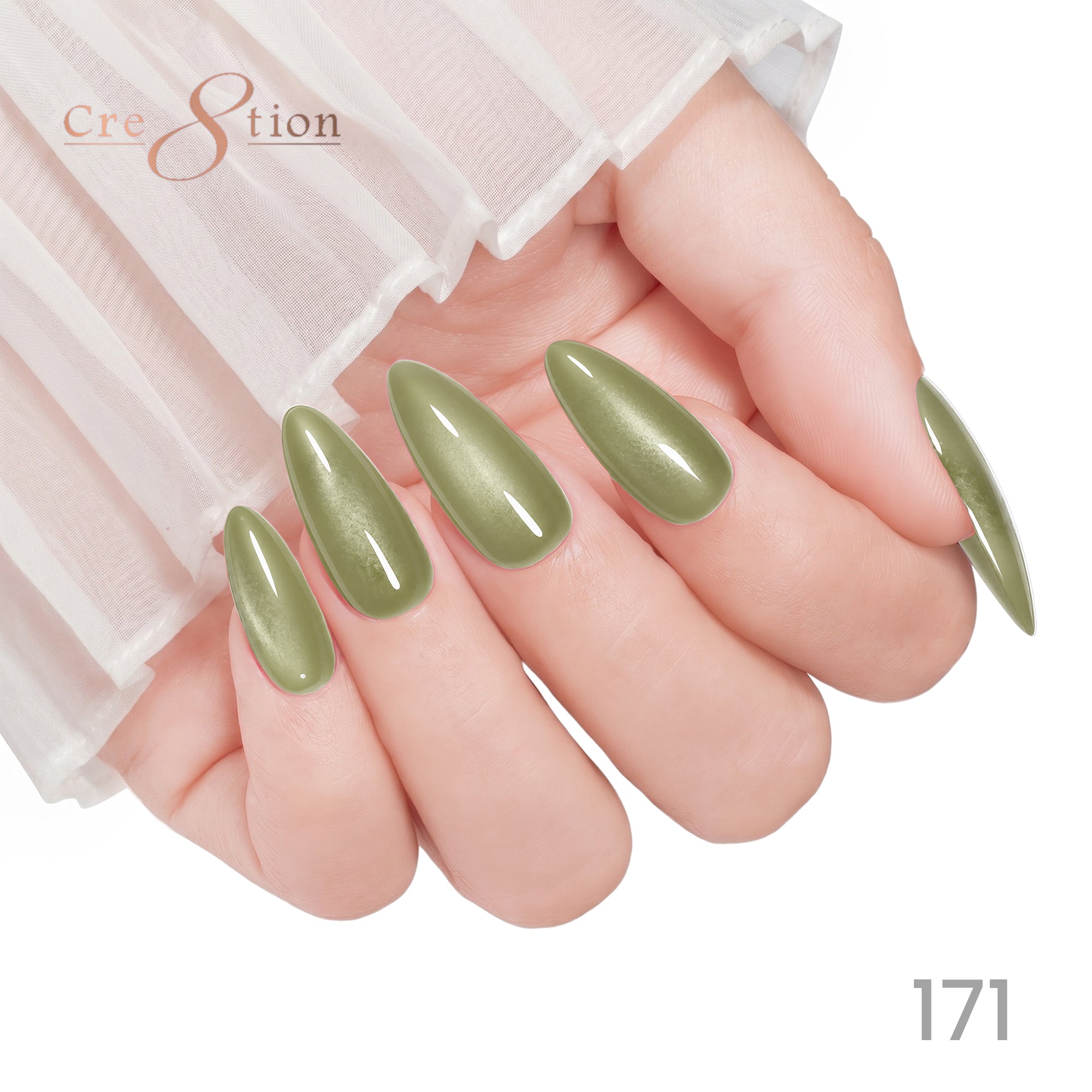 Cre8tion Cat Eye Soak Off Gel 0.5oz 171