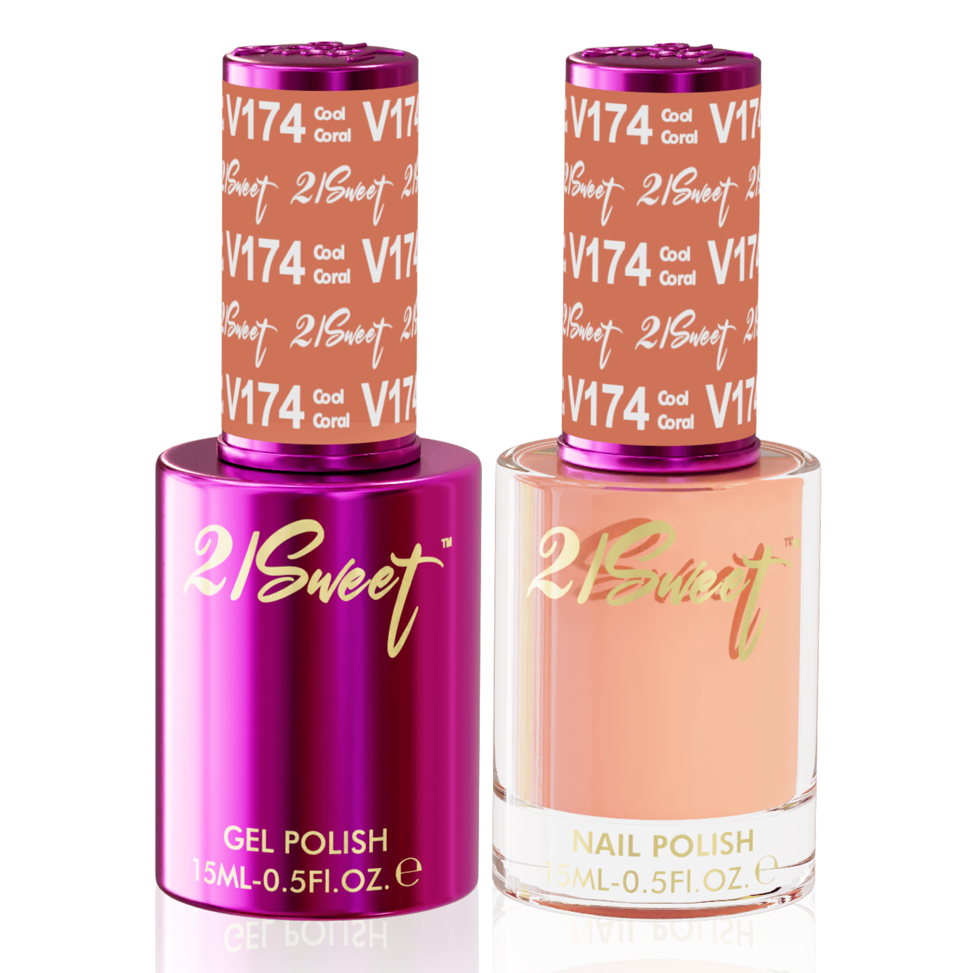 21Sweet 174 - Gel & Lacquer Duo