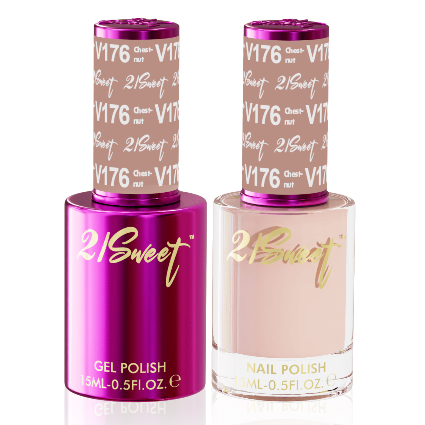 21Sweet 176 - Gel & Lacquer Duo