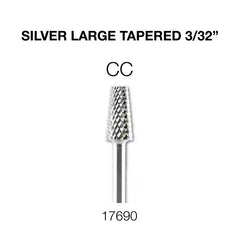 Cre8tion Silver Large Tapered 3/32"