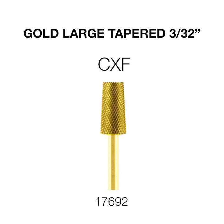 Cre8tion Gold Large Tapered 3/32"