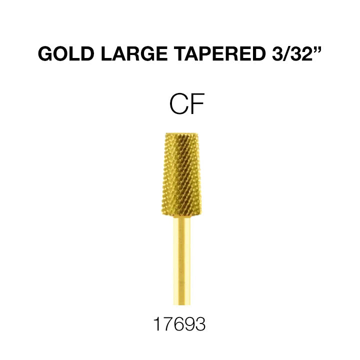 Cre8tion Gold Large Tapered 3/32"