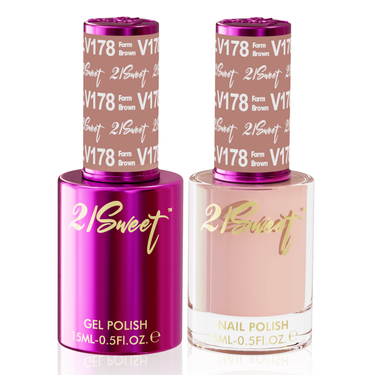 21Sweet 178 - Gel & Lacquer Duo
