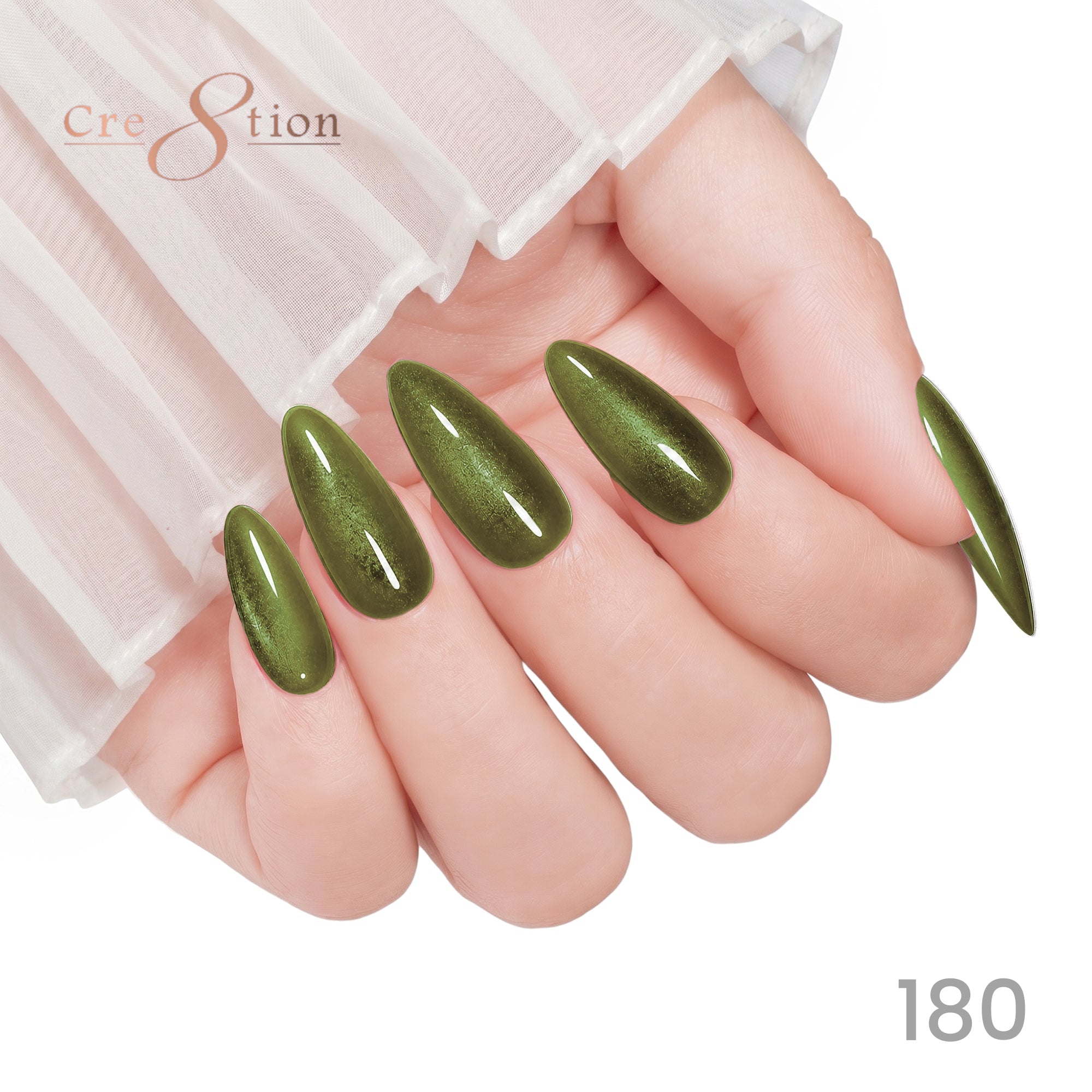 Cre8tion Cat Eye Soak Off Gel 0.5oz 180