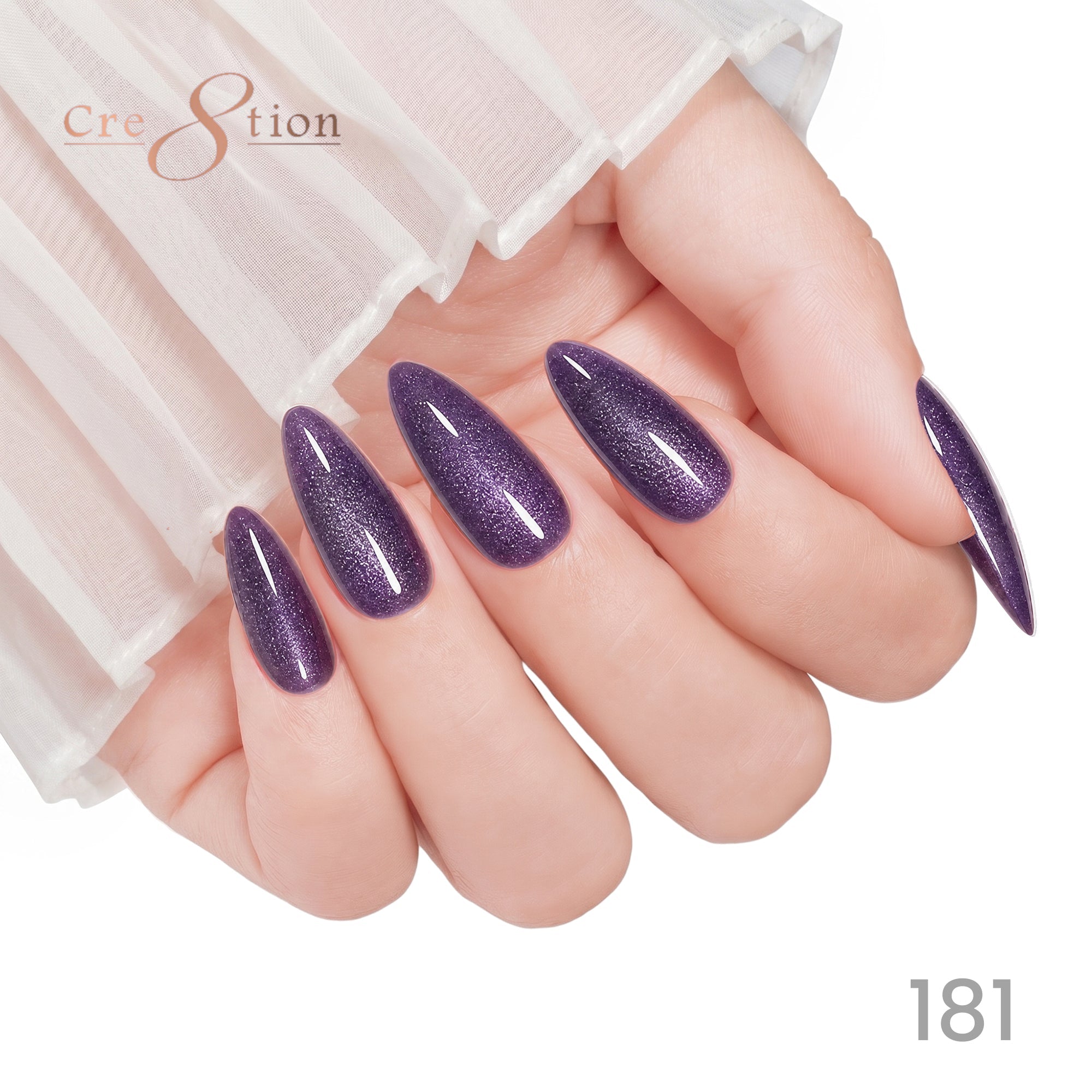 Cre8tion Cat Eye Soak Off Gel 0.5oz 181