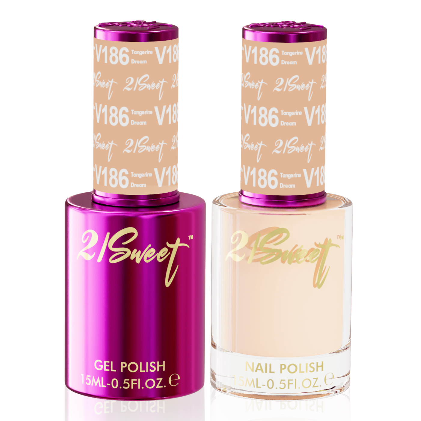 21Sweet 186 - Gel & Lacquer Duo