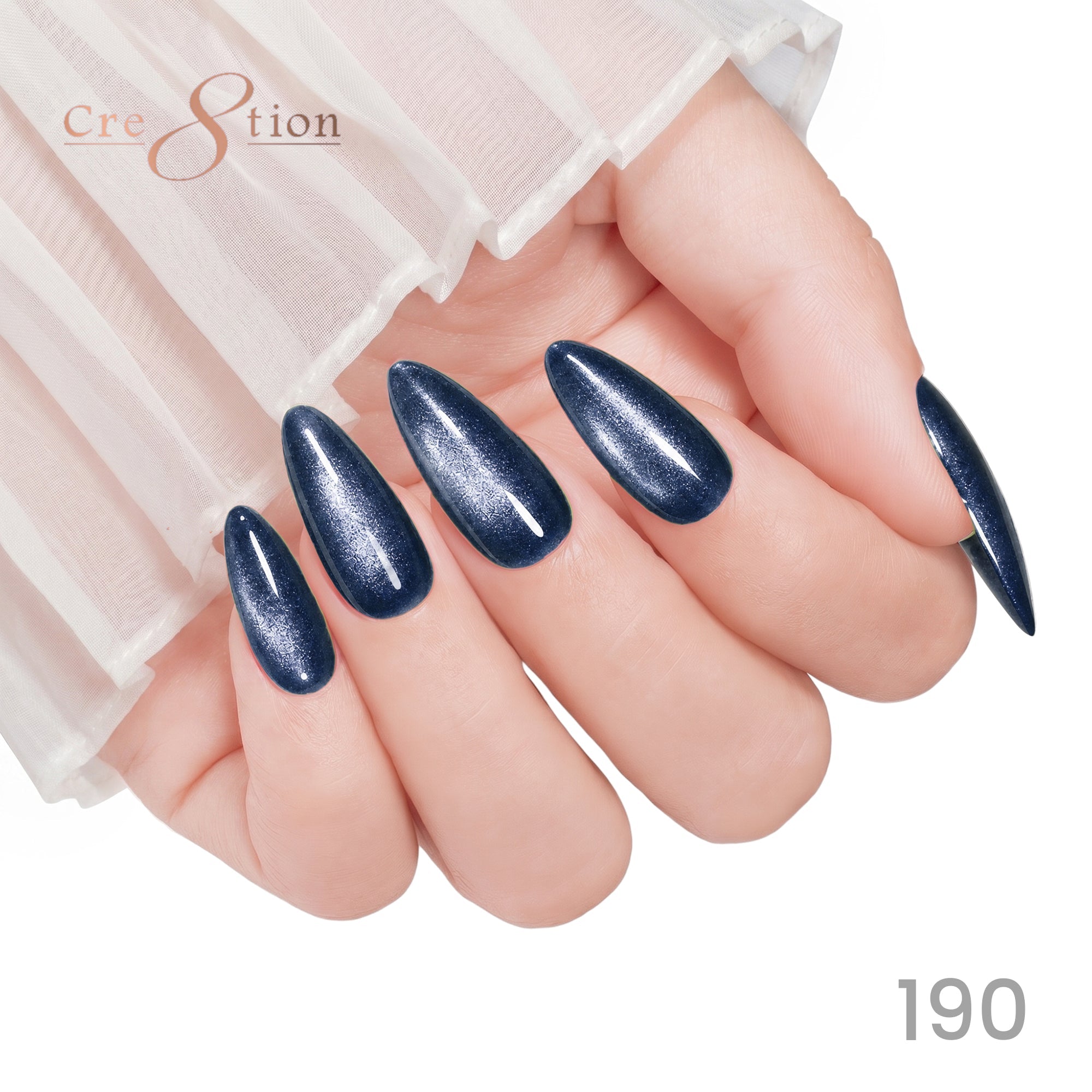 Cre8tion Cat Eye Soak Off Gel 0.5oz 190