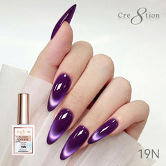 Cre8tion Cat Eye Soak Off Gel 0.5oz 19N
