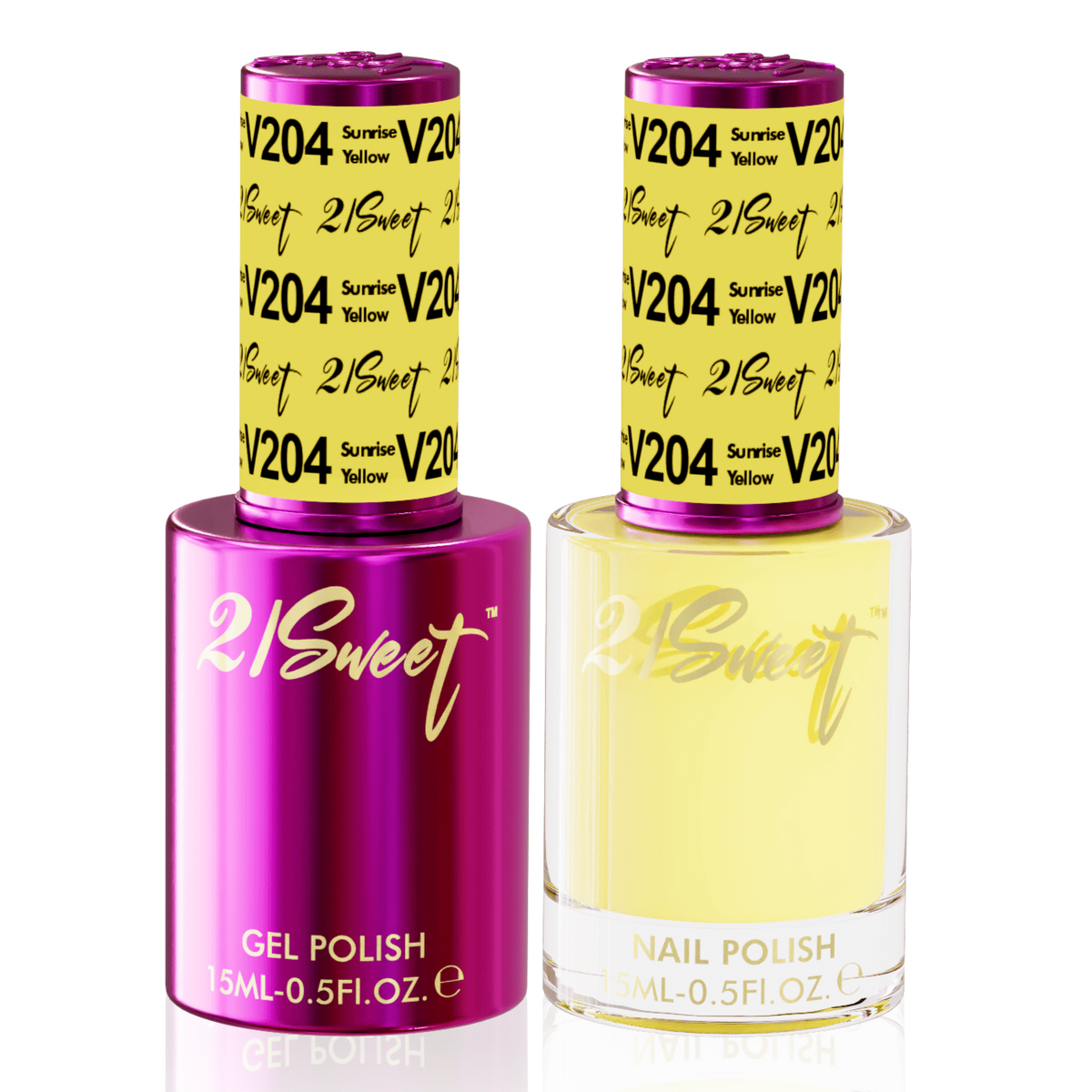 21Sweet 204 - Gel & Lacquer Duo