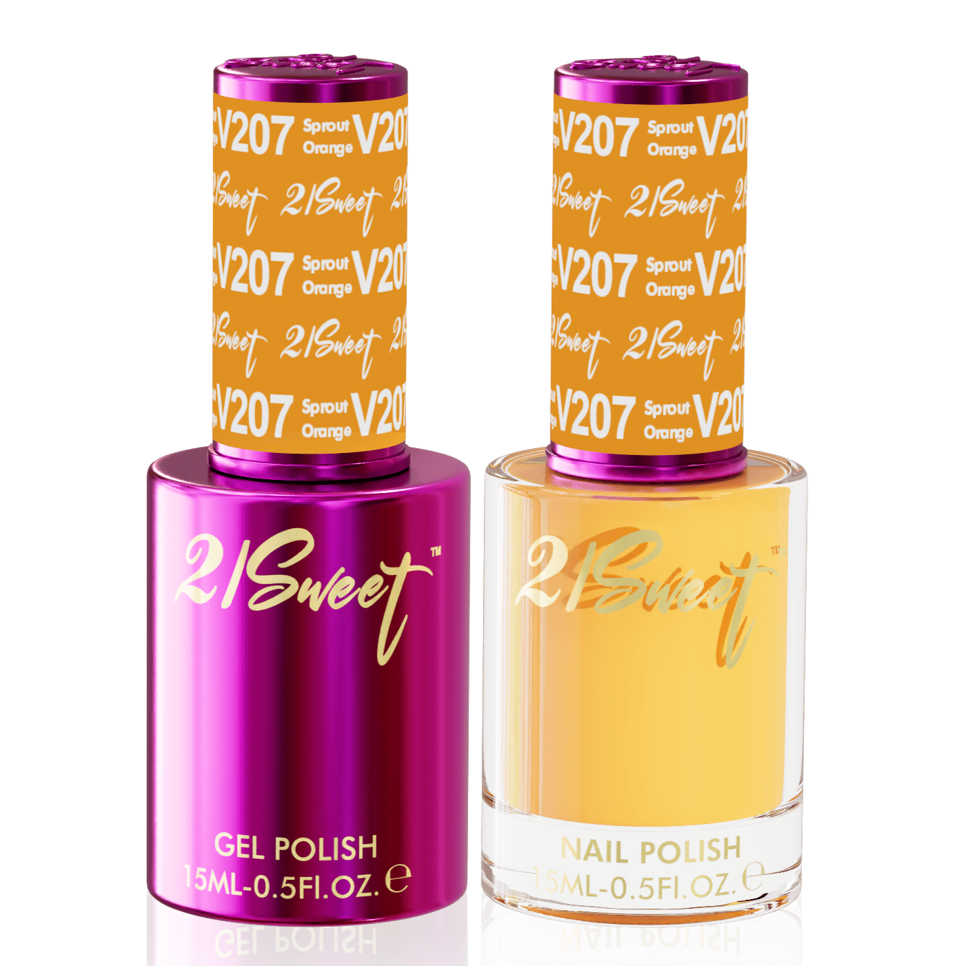 21Sweet 207 - Gel & Lacquer Duo