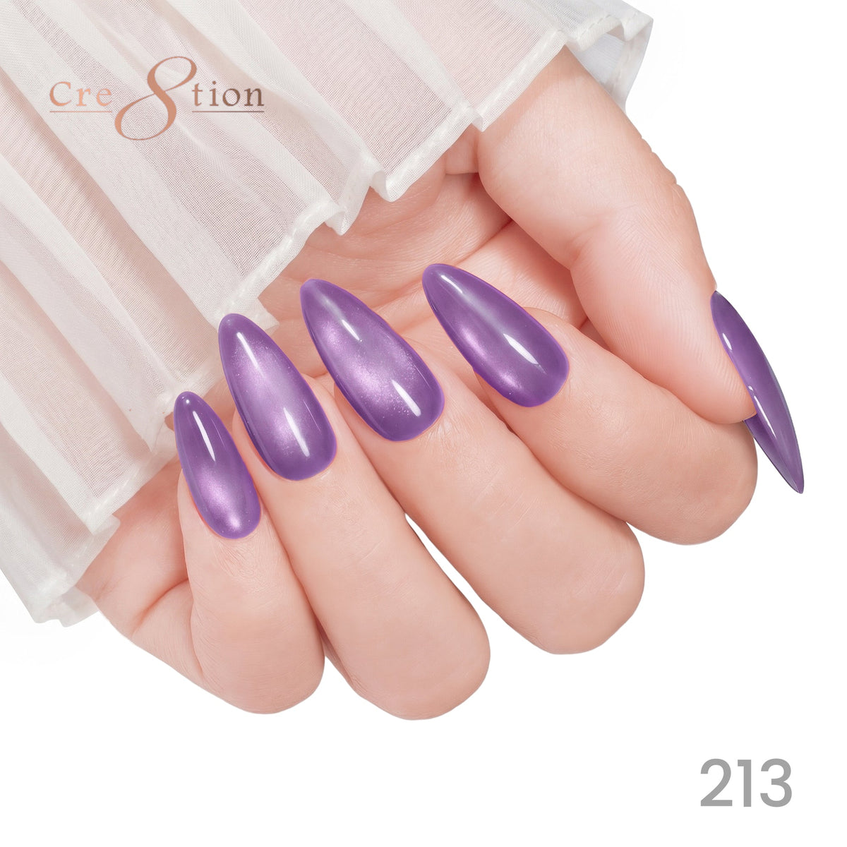 Cre8tion Cat Eye Soak Off Gel 0.5oz 213