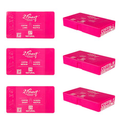 21Sweet Soft Gel Tip Box, Coffin, Natural, 602 pcs [50% Off]