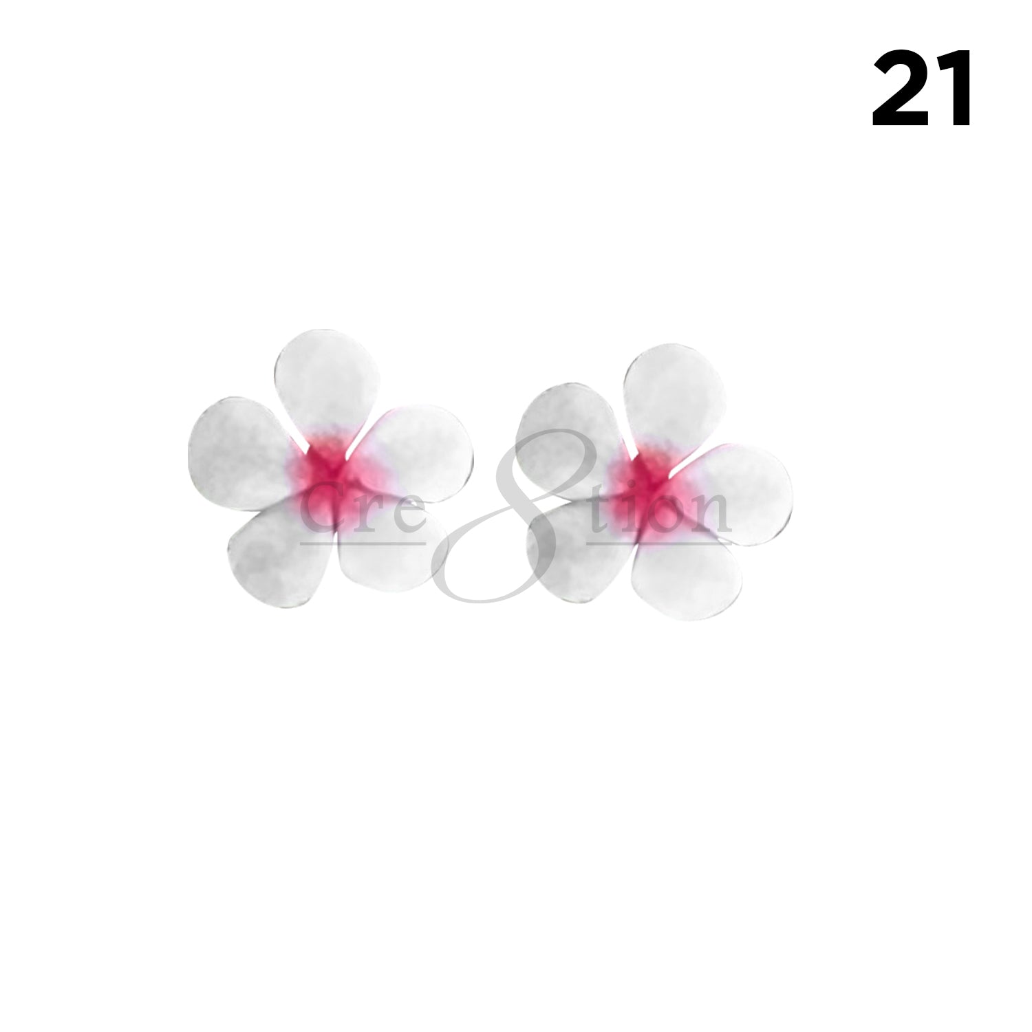 Cre8tion Handmade Acrylic Flowers 2 pcs