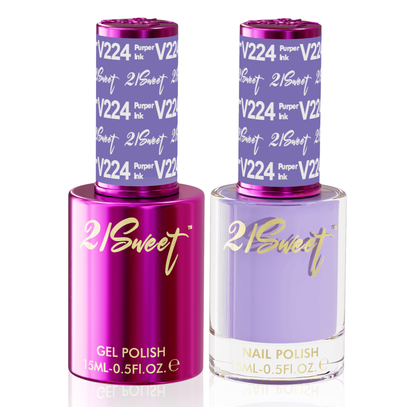 21Sweet 224 - Gel & Lacquer Duo