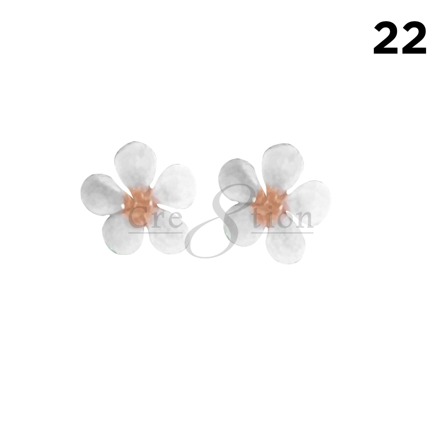 Cre8tion Handmade Acrylic Flowers 2 pcs