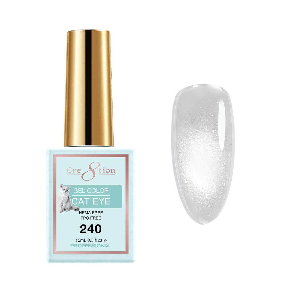 Cre8tion Cat Eye Soak Off Gel 0.5oz 240