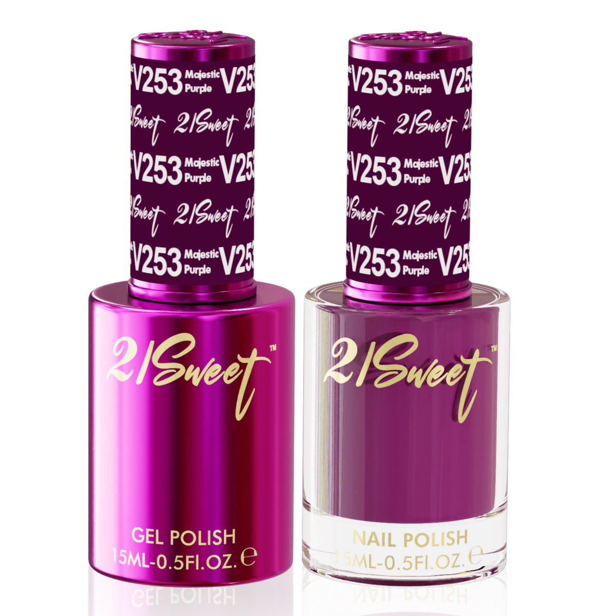 21Sweet 253 - Gel & Lacquer Duo