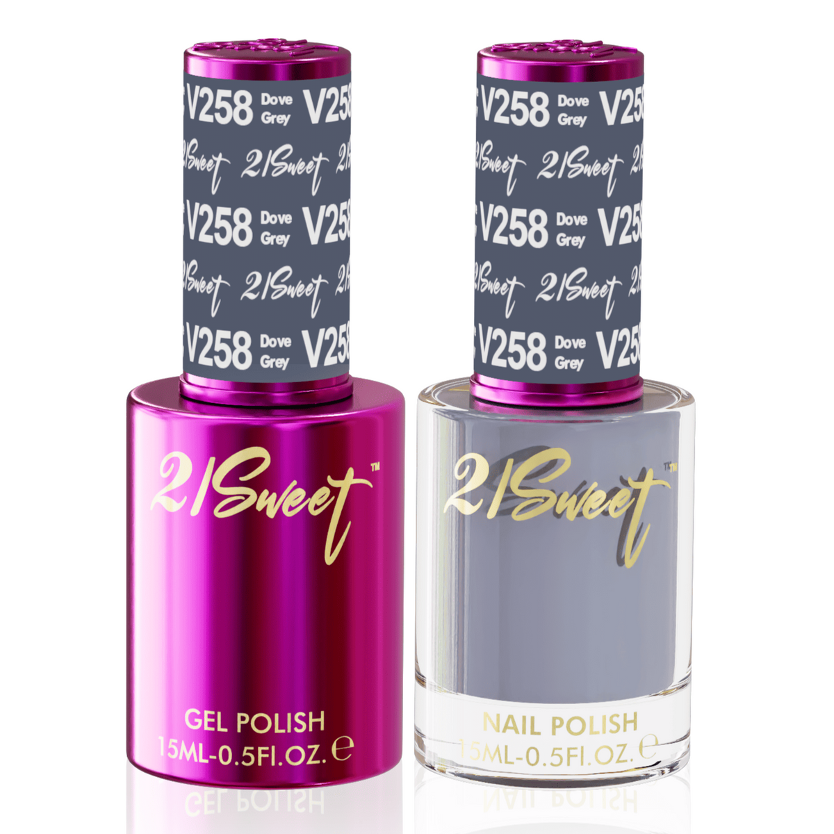 21Sweet 258 - Gel & Lacquer Duo