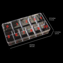 Cre8tion Empty 550 pc Plastic Tip Box