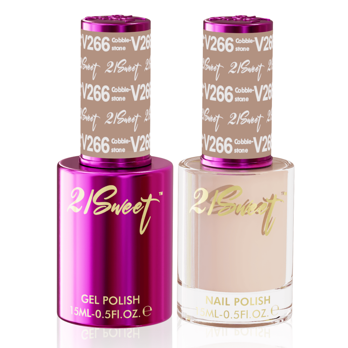 21Sweet 266 - Gel & Lacquer Duo