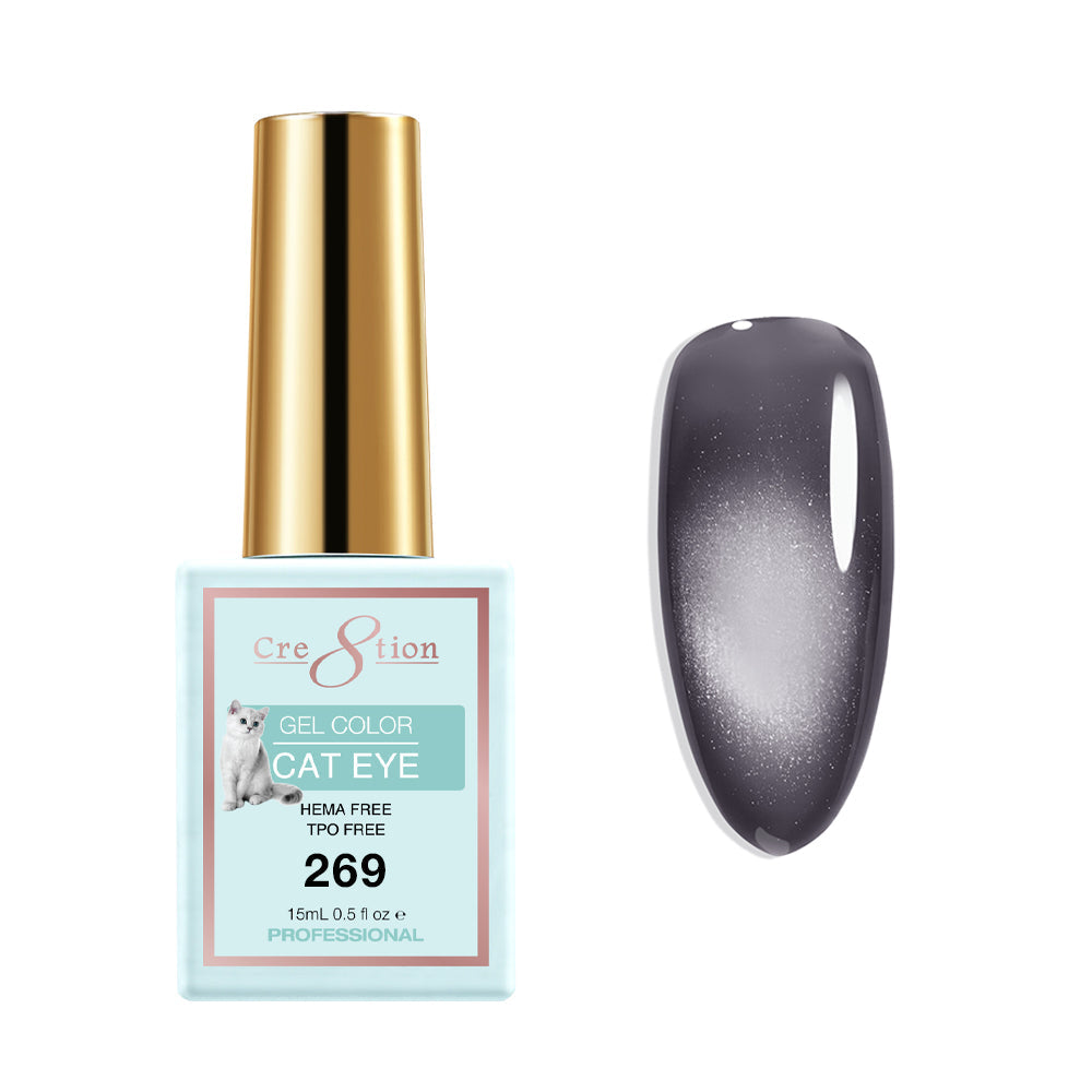 Cre8tion Cat Eye Soak Off Gel 0.5oz 269