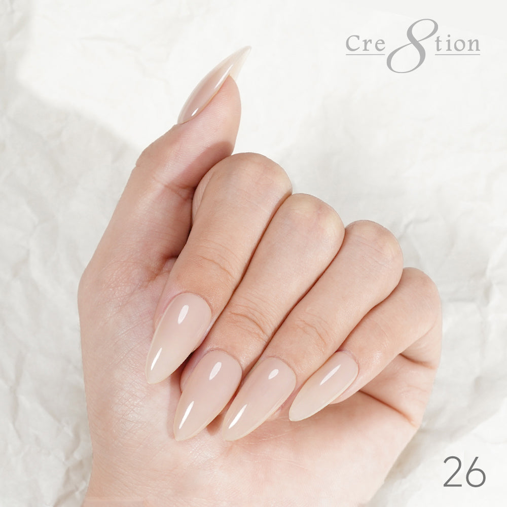Cre8tion Rubber Base/Biab Gel 0.5oz 26